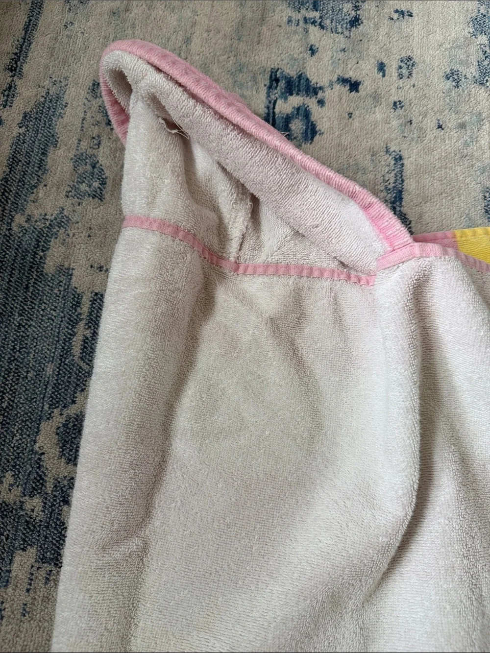 Pottery Barn Kids plush hooded